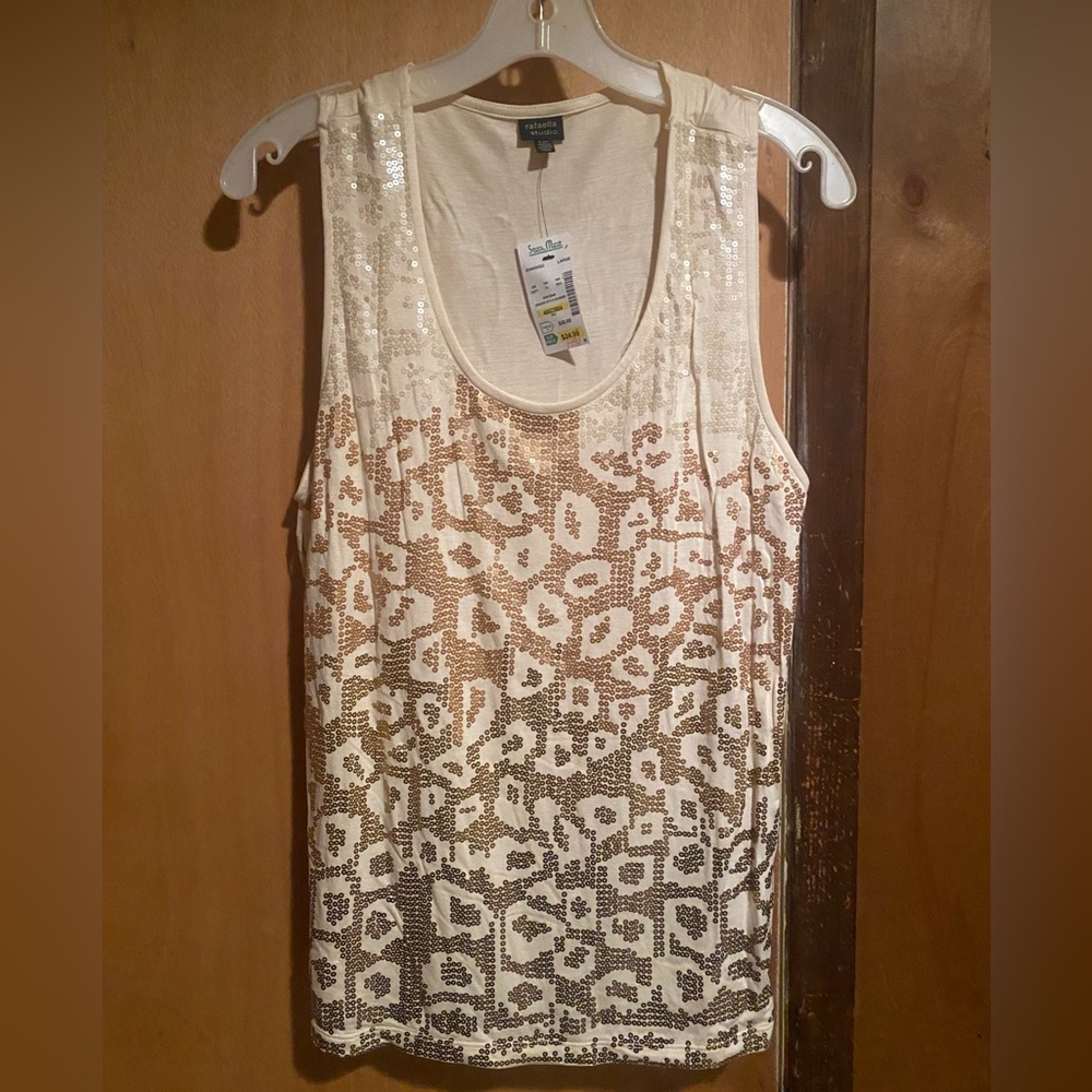 Rafaela Khaki Tank Size L